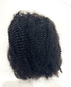 Precio de fábrica al por mayor 8 pulgadas teñido Afro rizado a granel pelo torcido trenzas de ganchillo <span class=keywords><strong>con</strong></span> extensión de rastas humanas - Product Image 2