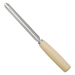 Chef Season Show Descorazonador de Frutas con Mango de Madera, Separador de Corazones de Manzana y Pera de Acero Inoxidable, Utensilio de Cocina - Product Image 1