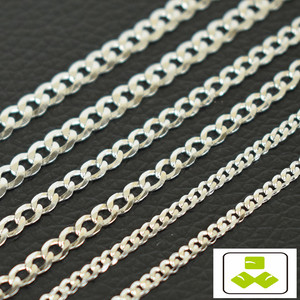 Autentica <span class=keywords><strong>collana</strong></span> a catena cubana in argento sterling 925 per uomo <span class=keywords><strong>collana</strong></span> hip-hop Cuba in stile europeo e americano per uomo gioiello di moda - Product Image 2