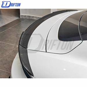 Petit becquet de coffre arrière pour aile de coffre en Fiber de carbone Porsche Taycan - Product Image 2