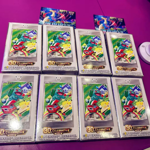 YY Pokémon version chinoise originale 30e anniversaire set cartes flash illustration spéciale First Partner - Product Image 5