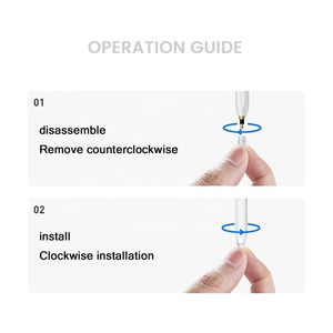 Lápiz capacitivo para pantalla táctil, lápiz óptico de alta sensibilidad con función Bluetooth - Product Image 4