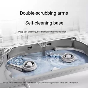 <span class=keywords><strong>Aspirateur</strong></span> <span class=keywords><strong>robot</strong></span> Xiaomi Mijia M40S, aspiration 23000 Pa, 8,8 cm de profondeur, auto-nettoyant, intelligent, pour la maison, 80 ℃   Lavage à l'eau chaude - Product Image 6