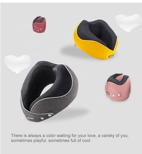 Bundle <strong>Best</strong> Ergonomic Neck <strong>Pillow</strong> for Airplane Travel Car Ride Sleeping Comes Premium Quality Memory Foam - Product Image 4