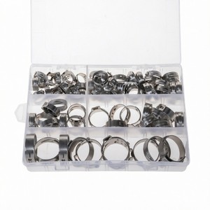 Stainless Steel 304 316 Hoop Pipe Strong <b>Clamp</b> Heavy Duty T Bolt High Torque Single Screw <b>Hose</b> <b>Clamp</b> - Product Image 2