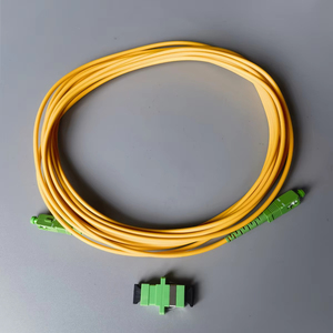 Câble de raccordement à <span class=keywords><strong>fibre</strong></span> <span class=keywords><strong>optique</strong></span> 10 pièces 1,5/2/3M/5M/10M/<span class=keywords><strong>15M</strong></span>/20M/30M/40M SC/APC-SC/APC Monomode Câble d'extension FTTH Adaptateur gratuit - Product Image 2