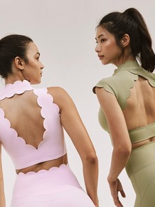 Halter Cổ Độn Sexy Thể Thao Áo Ngực Nhanh Chóng Khô Backless Yoga Top Nhẹ Không Tay Tập Thể Thể Dục Phòng Tập Thể Dục Crop Top - Product Image 4