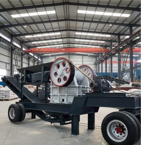 Hengtong High Efficiency Portable Mobile Mini AC Motor Carbon Steel Jaw Crusher <b>Machine</b> with 3-9t/h Capacity and 1 Year Warranty - Product Image 6