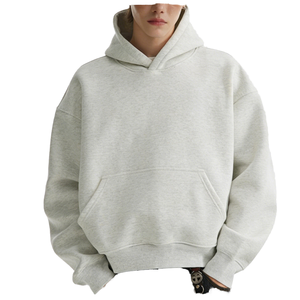 Sudadera con Capucha Extra Grande para Hombre, con Bolsillo Tipo Canguro y Cordón Ajustable, Transpirable, de Alta Calidad, Ropa Casual de Invierno para Hombre, con Logotipo Personalizado - Product Image 1