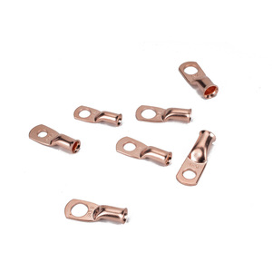 Ring <b>Terminals</b> Pure Copper 6x11/4mm For Electrical Wiring Connections - Product Image 2