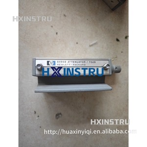ตัวลดทอนสัญญาณ8495B แบบแมนนวล18 GHz 70 dB 10-dB ขั้นการทำซ้ำได้0.03 dB สูงสุด5ล้านรอบต่อส่วน H - Product Image 1