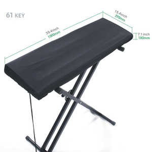 88 tasti tastiera elettronica Anti-polvere copertura digitale per <span class=keywords><strong>pianoforte</strong></span> polvere intero cavo regolabile antipolvere tastiera per <span class=keywords><strong>pianoforte</strong></span> Cover per <span class=keywords><strong>pianoforte</strong></span> - Product Image 2