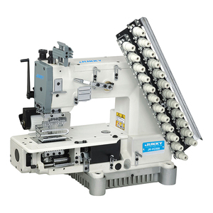 Máquina <span class=keywords><strong>de</strong></span> <span class=keywords><strong>Coser</strong></span> Industrial <span class=keywords><strong>de</strong></span> Cilindro Multiagujas JUKKY VC008, Metálica, 12 <span class=keywords><strong>Agujas</strong></span>, 12 Hilos, Puede Ajustar el Número <span class=keywords><strong>de</strong></span> <span class=keywords><strong>Agujas</strong></span> - Product Image 2