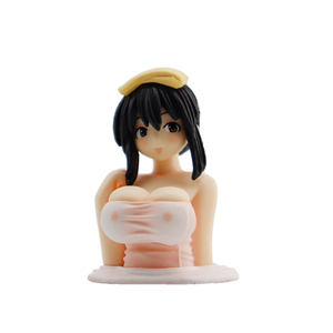 Bestseller PVC Kanako Anime Mädchen Figur Kawaii Brust schütteln Genshiken Innendekoration Spielzeug für Autos - Product Image 4
