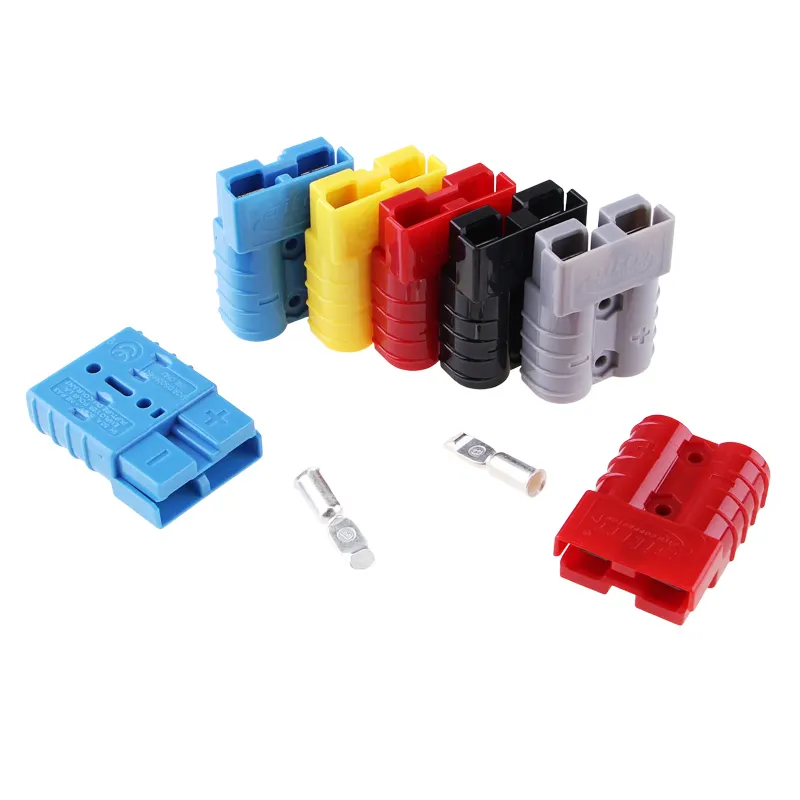 Battery Connector Charging Plug 50A 120A 175A 350A Anderson Type Connector 600V Battery Quick Disconnect