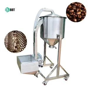 High Efficiency Stone Remover Cocoa Bean Stone Separating Machine Electric Stainless Steel Coffee Bean Stone Removal Destoner