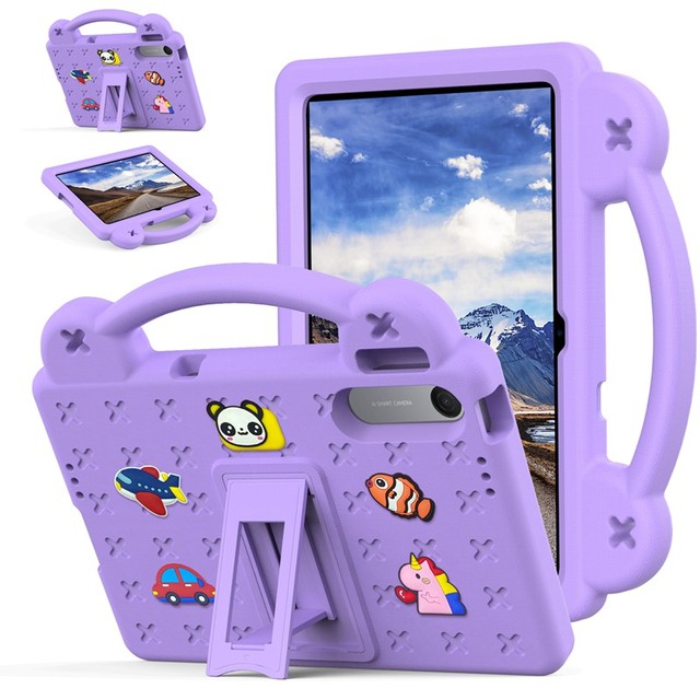 Hot Sale Cute Sticker Print EVA Kids Tablet Case Shockproof CoverHandle Multi Angle Kickstand for Redmi Pad2 SE 9.7"/pad2 11"
