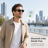Lunettes Intelligentes IA avec Caméra 8MP, Enregistrement Vidéo HD, Appel, Traduction IA, Transfert Wi-Fi pour Hommes et Femmes