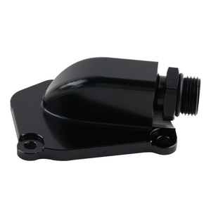 Kit de cubierta del tensor de cadena de la placa de retorno del motor para motores Honda Serie K K20 K24, negro brillante - Product Image 2