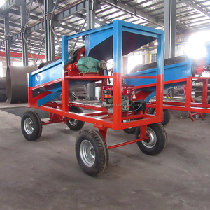 दक्षिण अफ्रीका पोर्टेबल गोल्ड ट्राममेल स्क्रीन मोबाइल अयस्क वाशिंग और सोने निष्कर्षण मशीन सोने खनन वाशिंग उपकरण - Product Image 3