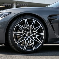 Jantes en alliage forgées brossées argentées légères, design concave, 5x112, 18, 20, 22 pouces, pour voitures BMW, Audi, Mercedes, tuning