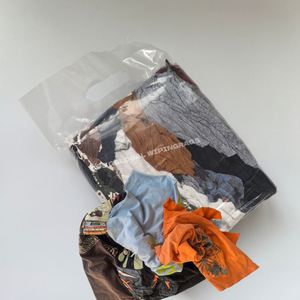 Trapos Industriales de Algodón de 25 kg, Trapos de Camiseta de Colores Mezclados, Trapos de Algodón Industriales de Alta Calidad para Limpieza - Product Image 1