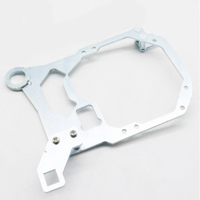 Autres accessoires d'éclairage de voiture Cadre de support d'objectif de projecteur de phare de voiture pour Lexus IS 2013-2015 Cadre d'adaptateur d'objectif de projecteur