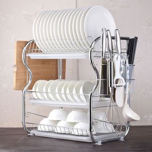 Organizador de Platos para Cocina, Escurridor Antioxidante, Rejilla de Secado para Jabón de Platos, Contenedor Acolchado para Almacenamiento de Platos de Hotel, Rejilla de Drenaje para Horno - Product Image 5