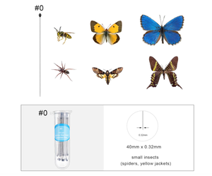 Kit de <span class=keywords><strong>boîte</strong></span> à insectes, fournitures <span class=keywords><strong>d</strong></span>'<span class=keywords><strong>entomologie</strong></span>, <span class=keywords><strong>boîte</strong></span> de présentation pour spécimens de papillons avec planche de fixation en mousse EVA et 100 épingles noires - Product Image 4