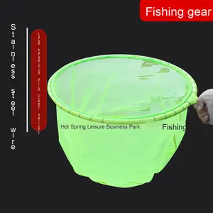 <span class=keywords><strong>Rueda</strong></span> de bicicleta plegable de acero inoxidable Nano Sports, red de pesca anticolgante de secado rápido, Red de copia de <span class=keywords><strong>peces</strong></span> grandes, red profunda - Product Image 4