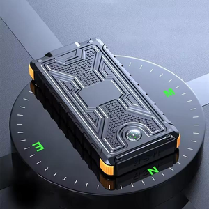 Cargador Solar Portátil de Alta Capacidad (10000mAh) con Batería de Litio-Polímero, Banco de Energía para Camping, Carga Rápida de 25W, Pantalla LED, Doble USB Tipo-C - Product Image 1