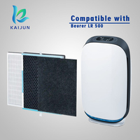 KAIJUN filtre hepa de remplacement personnalisé pour purificateur d'air Beurer LR500, 0.3 microns, haute capacité h13