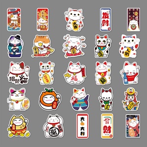 สติกเกอร์กันน้ำ PVC แบบตัดตามสั่ง พิมพ์ UV เคลือบเงา สำหรับงานประดิษฐ์ - Product Image 5
