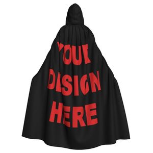 Cape gothique à capuche personnalisée JX Robe Wicca Cape de sorcière pour homme et femme Costumes d'Halloween Vampires Fancy Party - Product Image 2