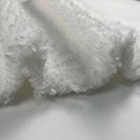 Tissu Sherpa en Fausse Coton Polaire Tricoté Simple Face pour Pyjamas et Chaussettes d'Intérieur Automne-Hiver