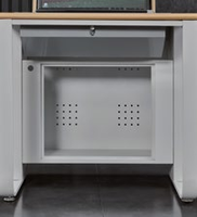 Bureaux d'ordinateur modernes en métal pour l'enseignement, avec fonction rabattable, pour les salles de classe et l'utilisation par les élèves