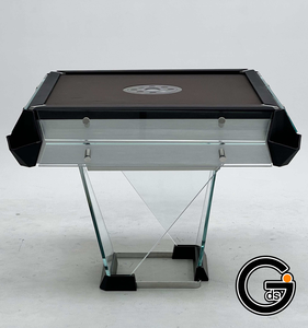 Mesa de Mahjong Automática Personalizada con Diseño Moderno de Vidrio |   Sistema de Barajado Automático y Colores Personalizables de Vidrio y Fieltro - Product Image 3