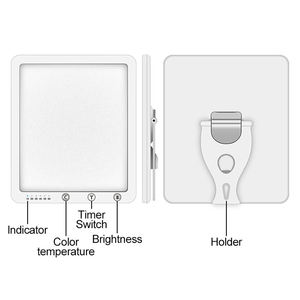 Lampu Terapi Emosional LED Lampu LED Lampu Gangguan Afektif Musiman Baru untuk Depress Lampu Terapi Cahaya Sedih Siang Hari Bionik Portabel - Product Image 3