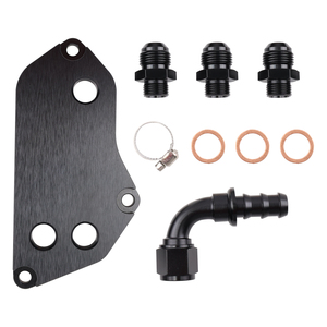 Adaptador de Placa Sándwich para Enfriador de Aceite Billet para BMW F30 F31 F32 N20 N26 316i 320i 328i FDJ-222-BK - Product Image 2
