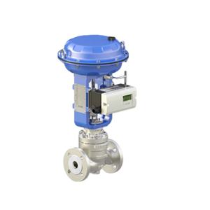 Válvula de Control de un Solo Asiento Serie FCS-S de Flyger, Válvula Neumática con Actuador - Product Image 1