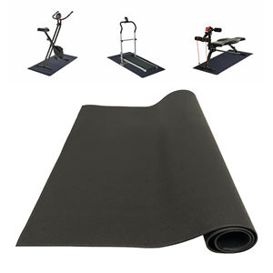Tapis de course en PVC ma, coussin d'équipement lourd, antidérapant, facile à enfiler pour protéger le sol et silencieux - Product Image 4
