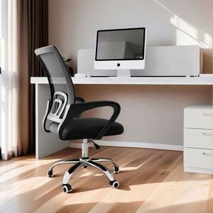 Chaise de bureau pivotante et réglable en hauteur, en maille respirante, de style fantaisie, pour la maison, fabriquée en Afrique du Sud, vendue directement par l'usine. - Product Image 2