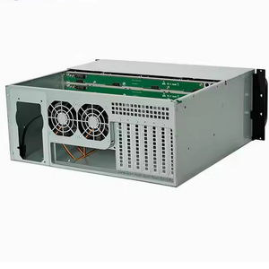 Boîtier de rack de serveur 4U 8 baies de disque dur remplaçables à chaud Profondeur de 400mm Prend en charge la carte mère EATX Max Facteur de forme ATX Comprend un <span class=keywords><strong>ventilateur</strong></span> - Product Image 2