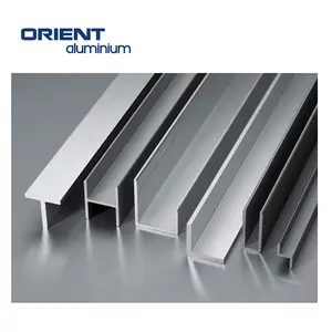 Orient toptan fiyat fabrika stok dolap sürgülü alüminyum ekstrüzyon profilleri mutfak dolapları dolap kapı çerçevesi için