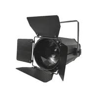 Projecteur de scène LED COB Zoom Par 200W ultra-léger, angle de faisceau 25-55°, température de couleur 3200K-5600K, contrôle DMX512, Ra80, IP33, pour événements intérieurs, 4 canaux