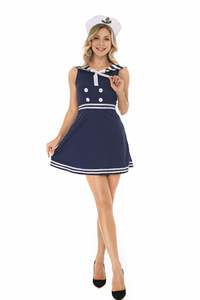 <span class=keywords><strong>M</strong></span>-XL セーラーコスチューム ハロウィンコスチューム ロールプレイ 海軍ドレス コスプレ ステージパフォーマンス - Product Image 3