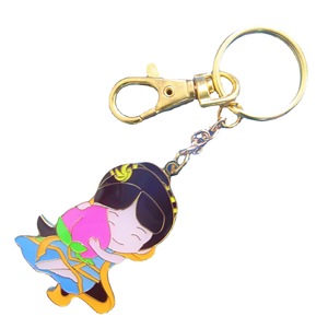 Porte-clés rotatif en métal Kermit Psyche, alliage de zinc, finition cuivre antique, durable, cadeau d'affaires, anneau porte-clés - Product Image 5