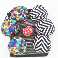 Ensemble de bowling en tissu polyester rembourré, Hacky Sack coloré, mini ballon de rugby pour jouets, lot de jouets souples pour enfants, 750G, unisexe