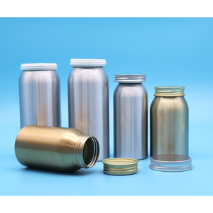 Sleek Aluminum Drug Cans Durable Wholesale From Vietnam Manufacturer Eco-Friendly Medicine Packaging Metal <b>Bottles</b> - Product Image 3