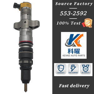 Injecteur diesel Kay 553-2592 à commande électronique HEUI pour moteur C9 de machines de construction - Product Image 1